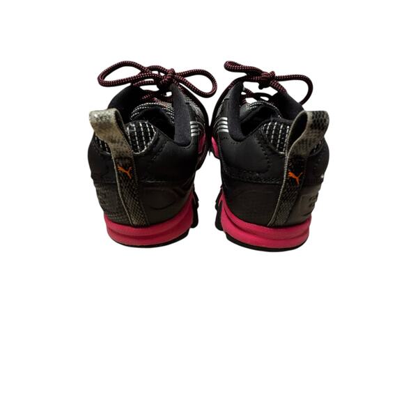 Puma Cell Women's Black Pink Running Sneakers Size 7.5W Low Top Athleisure - Picture 3 of 5